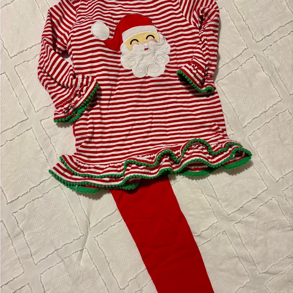 Classic Whimsy Santa Stripe Outfit